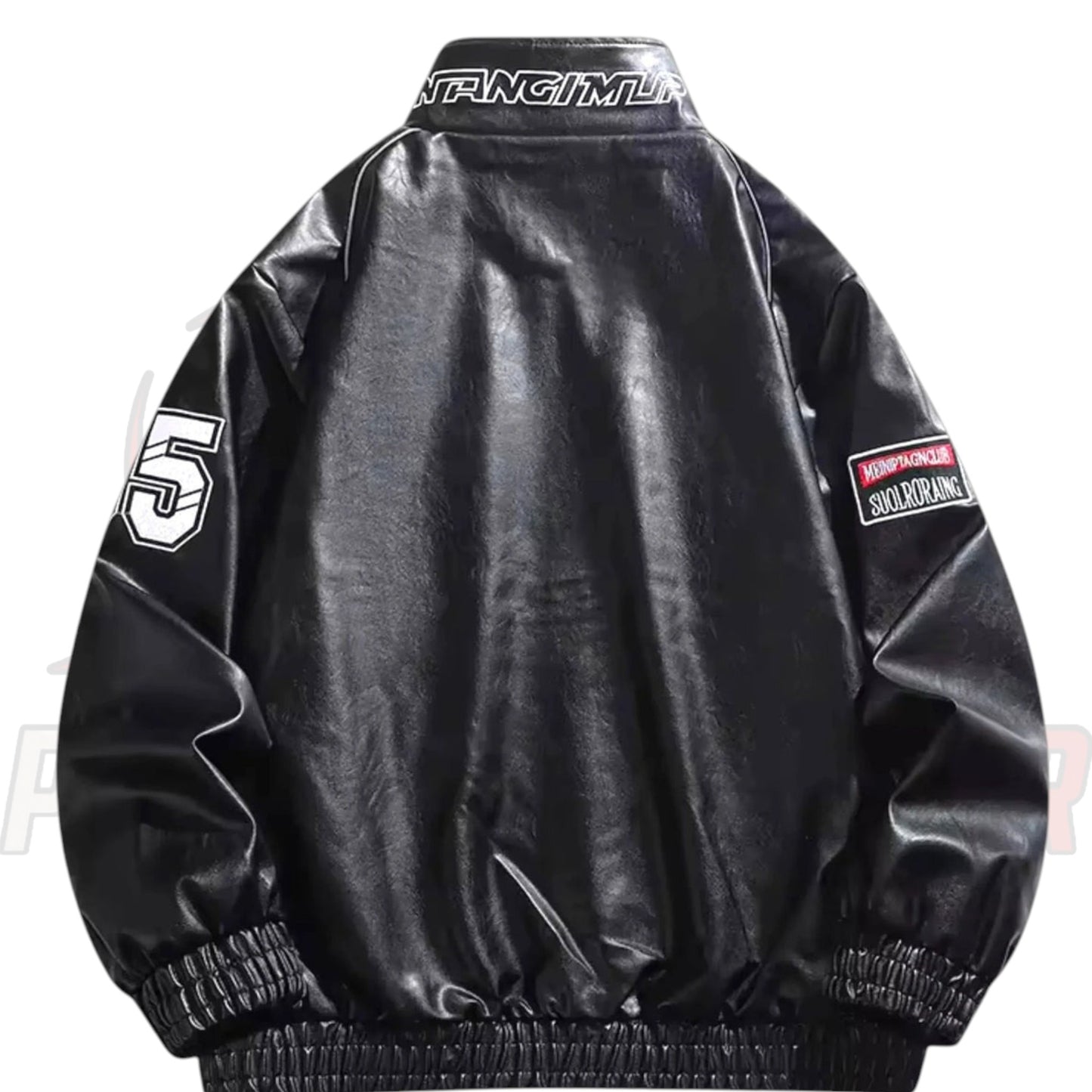 Black Racing Lap 85 Jacket – Vintage Motorsport Style by Paksial Racewear