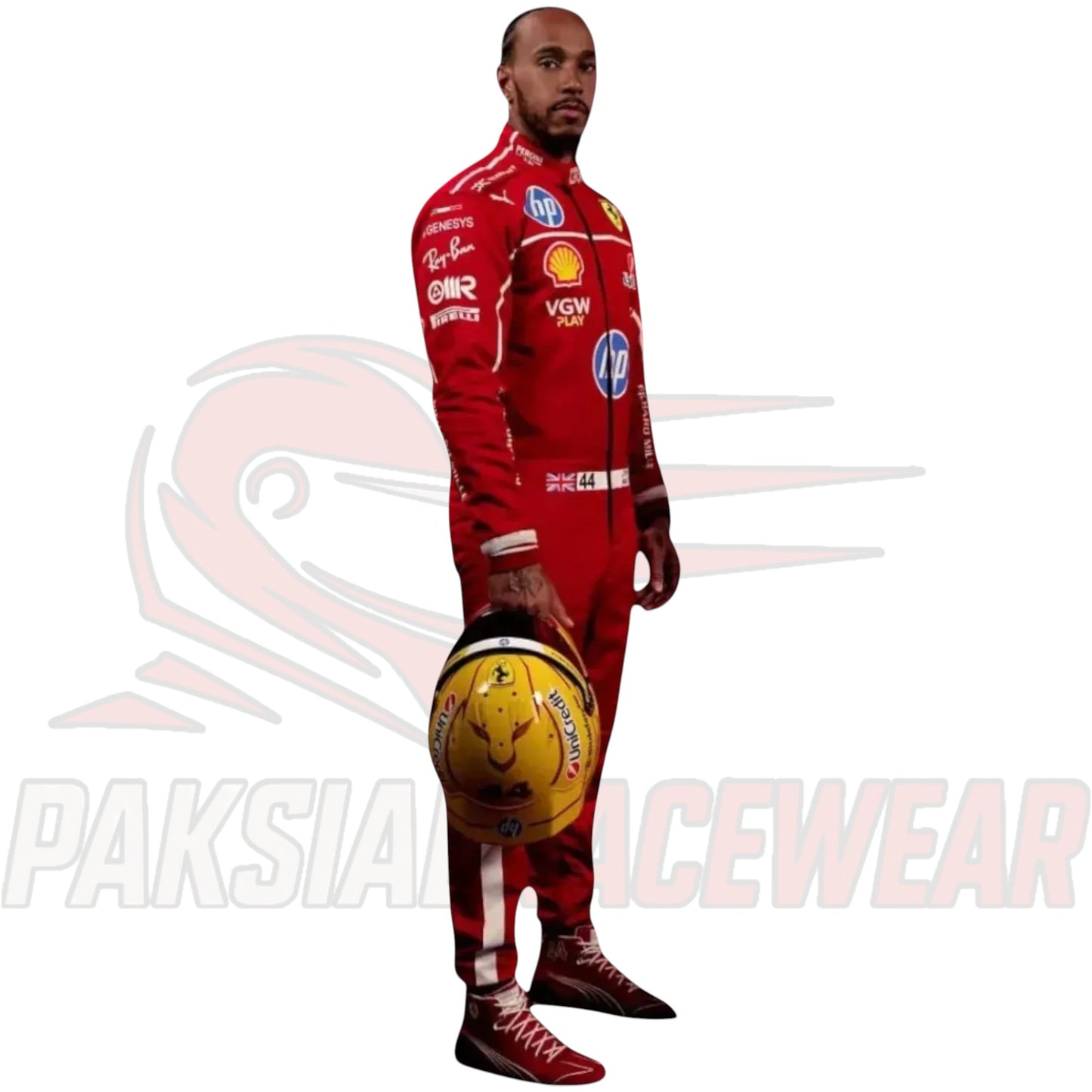 Lewis Hamilton 2025 Ferrari F1 Race Suit