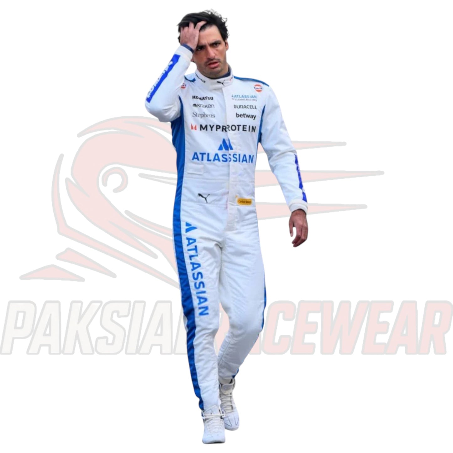 Carlos Sainz 2025 Williams F1 Race Suit Replica