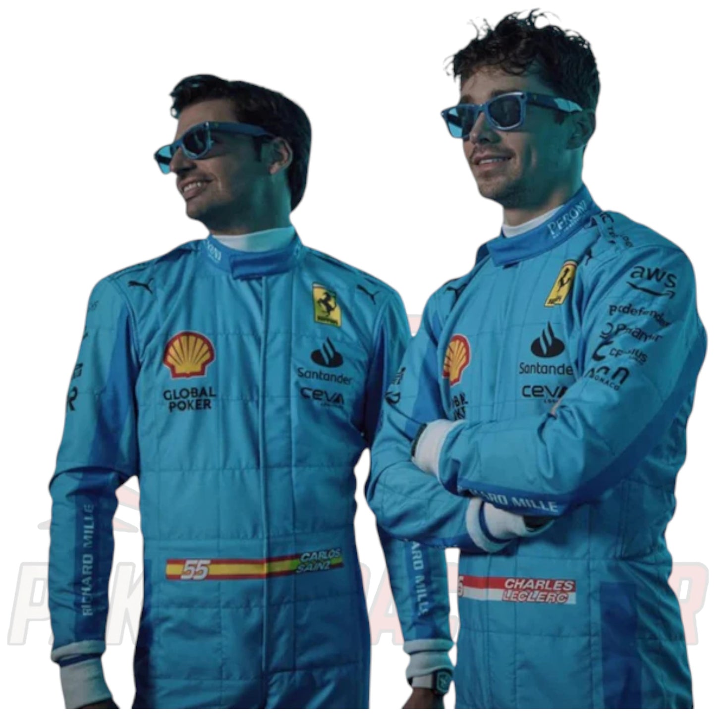 Carlos Sainz Jr. 2024 Ferrari F1 Team GP Replica Race Suit – Paksial Racewear