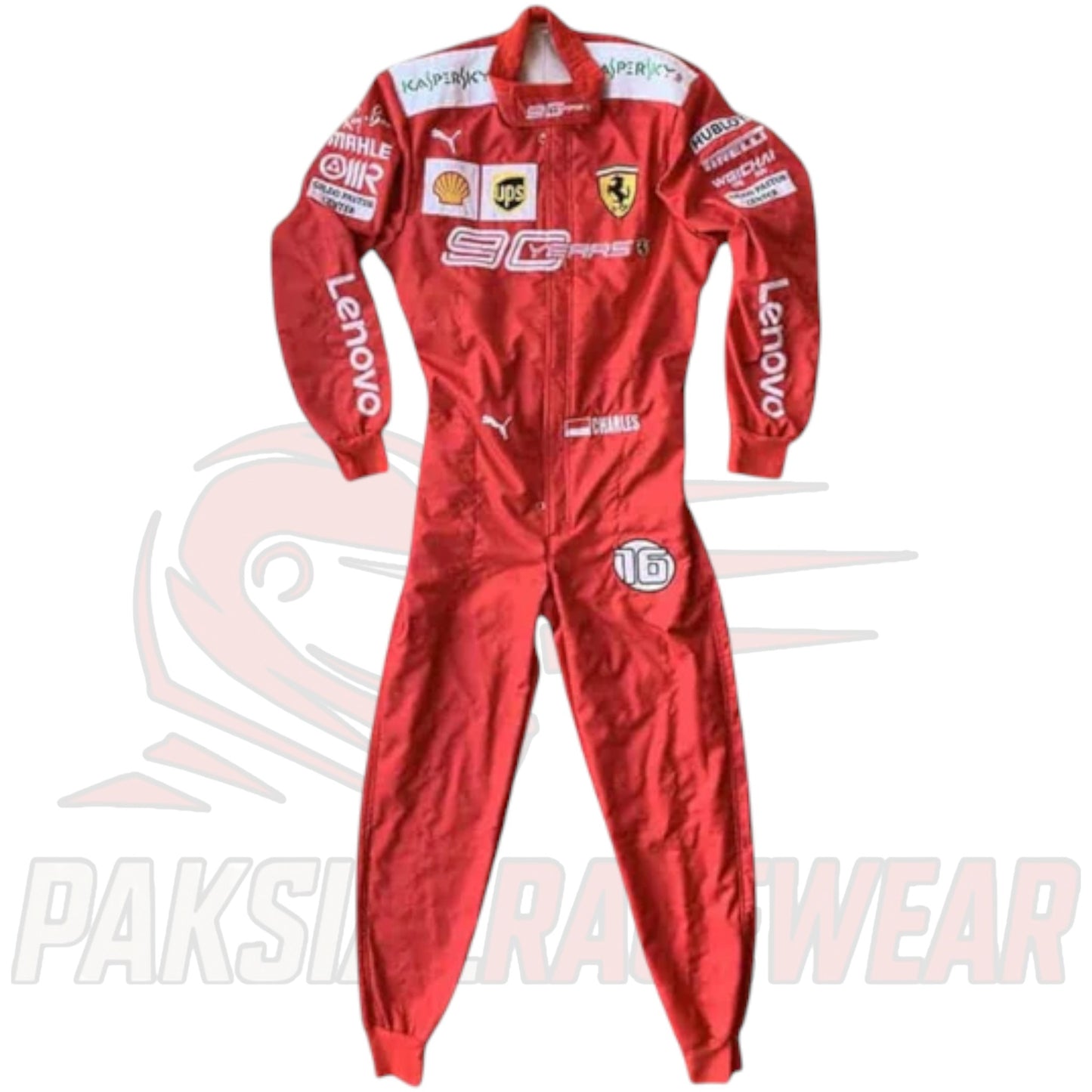 Charles Leclerc 2019 Ferrari 90 Years F1 Team Embroidered Replica Suit – Paksial Racewear