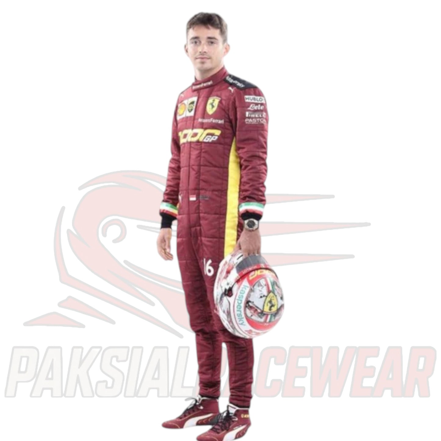 Charles Leclerc 2020 Ferrari 1000 GP F1 Team Replica Race Suit – Paksial Racewear