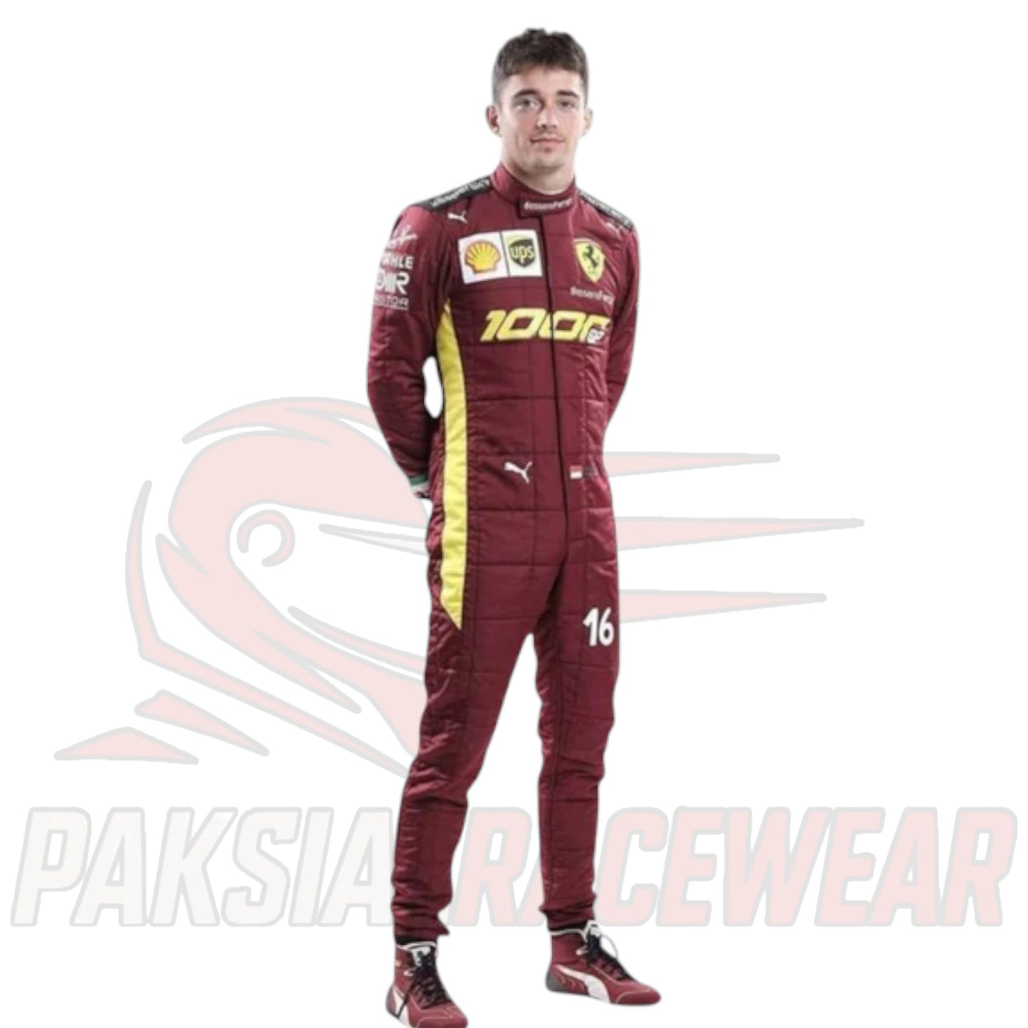 Charles Leclerc 2020 Ferrari 1000 GP F1 Team Replica Race Suit – Paksial Racewear