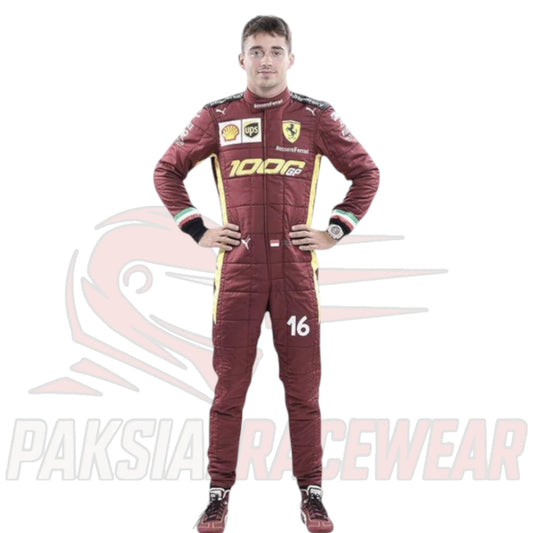 Charles Leclerc 2020 Ferrari 1000 GP F1 Team Replica Race Suit – Paksial Racewear
