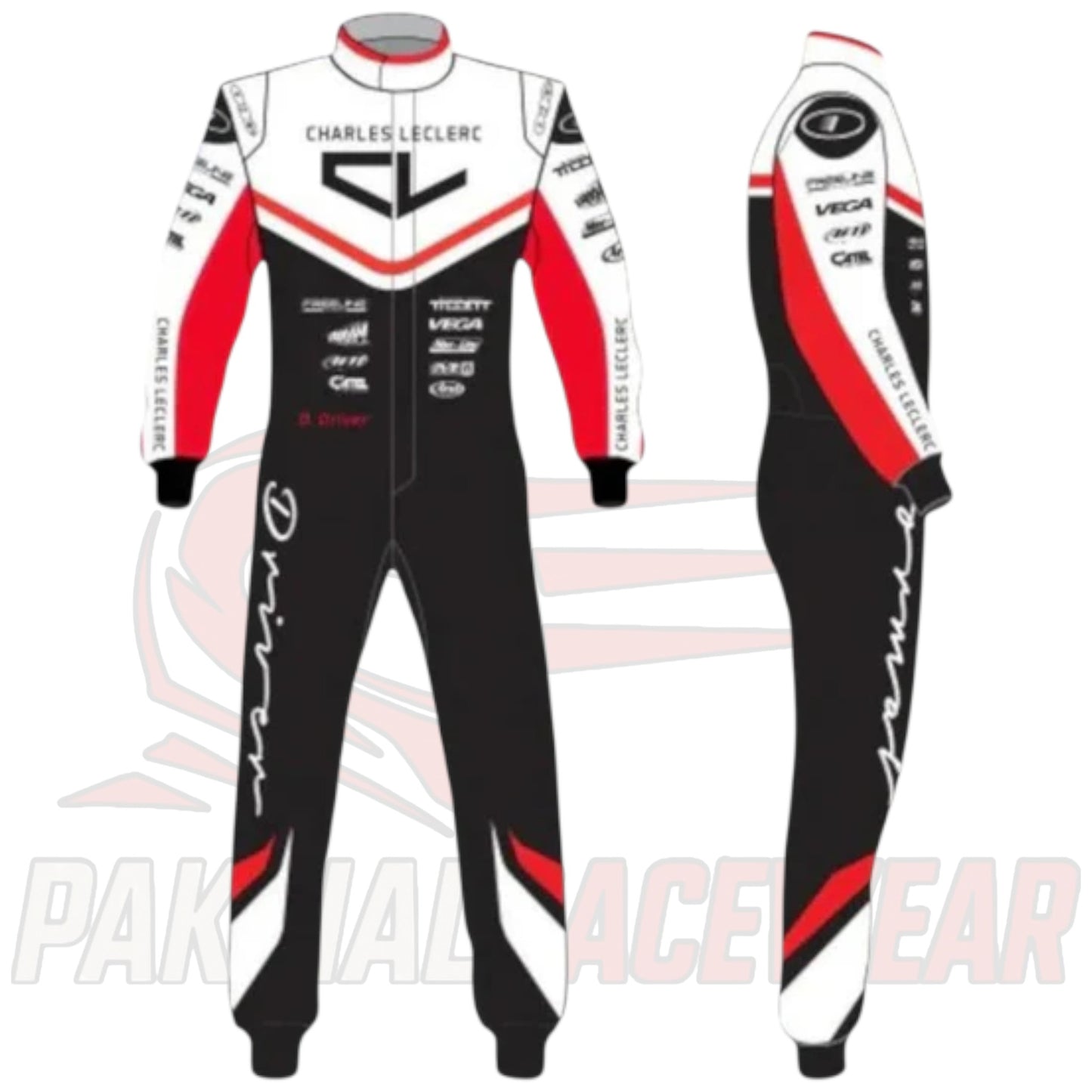 Charles Leclerc 2020 PSL Custom Karting Driver Suit – Paksial Racewear