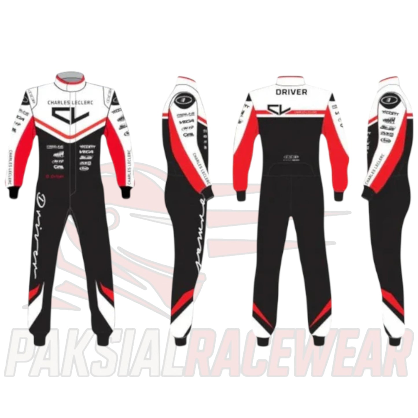 Charles Leclerc 2020 PSL Custom Karting Driver Suit – Paksial Racewear