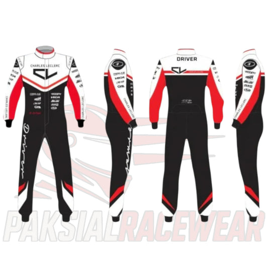 Charles Leclerc 2020 PSL Custom Karting Driver Suit – Paksial Racewear