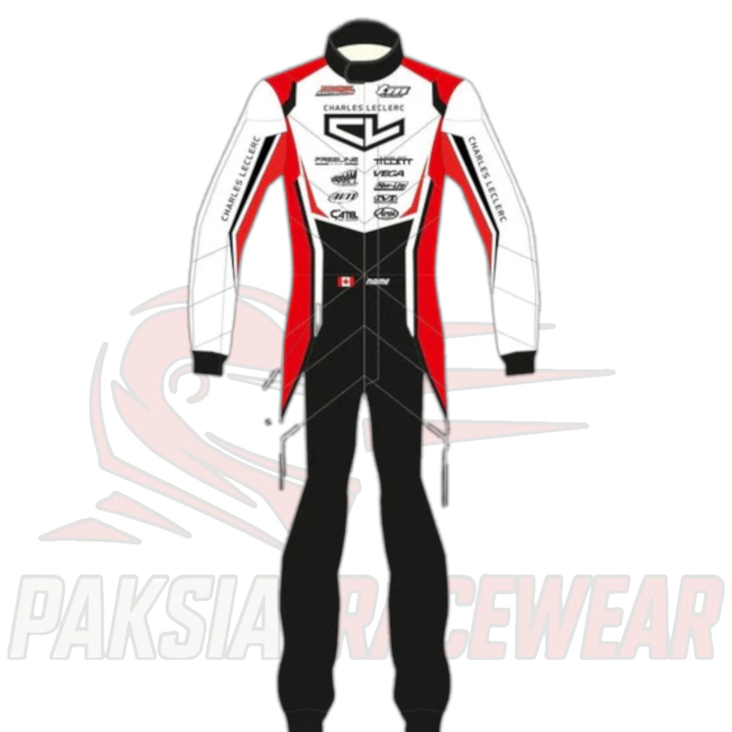 Charles Leclerc 2021 PSL Custom Karting Driver Suit – Paksial Racewear