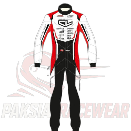 Charles Leclerc 2021 PSL Custom Karting Driver Suit – Paksial Racewear