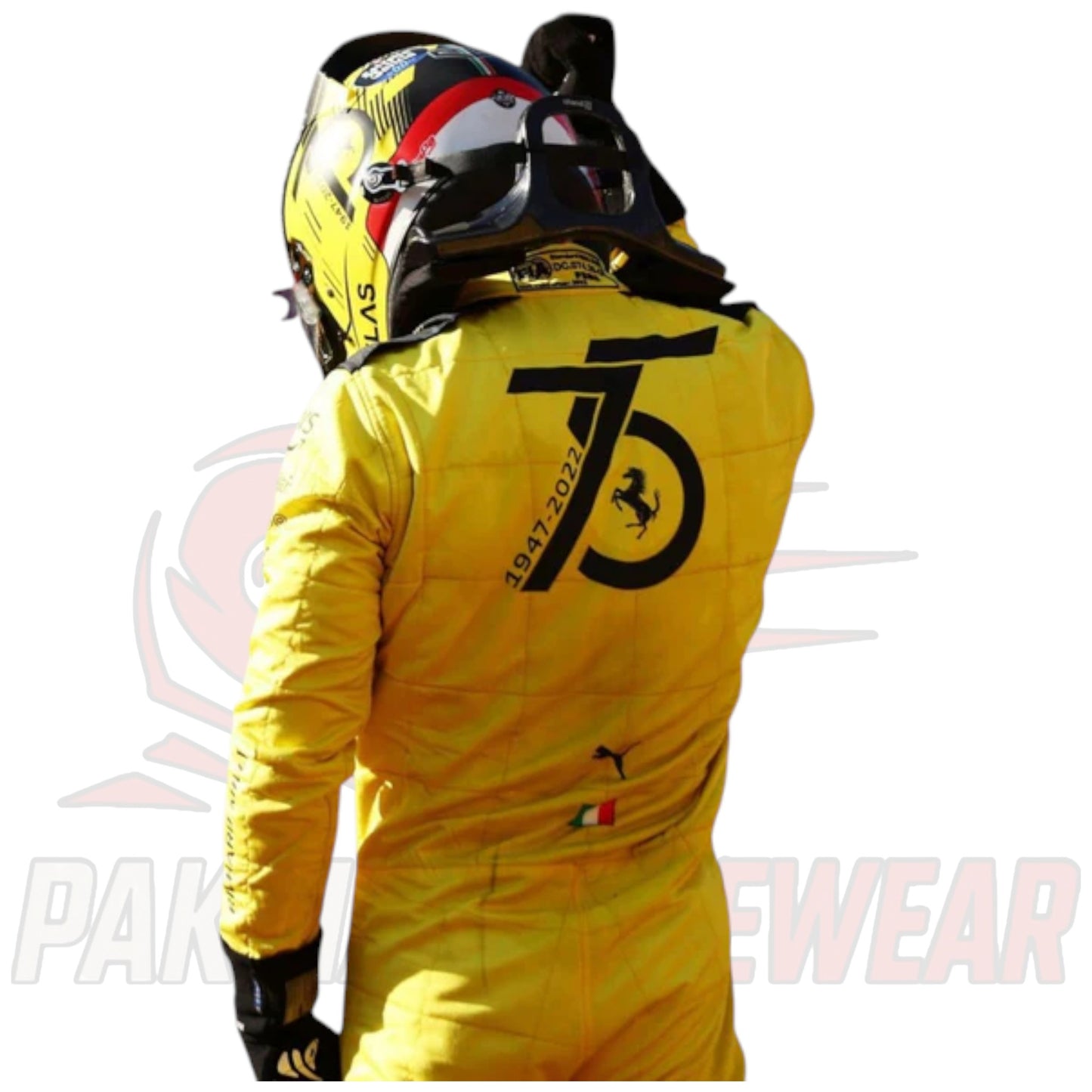 Charles Leclerc 2022 Ferrari 75 Years F1 Team Replica Race Suit – Paksial Racewear