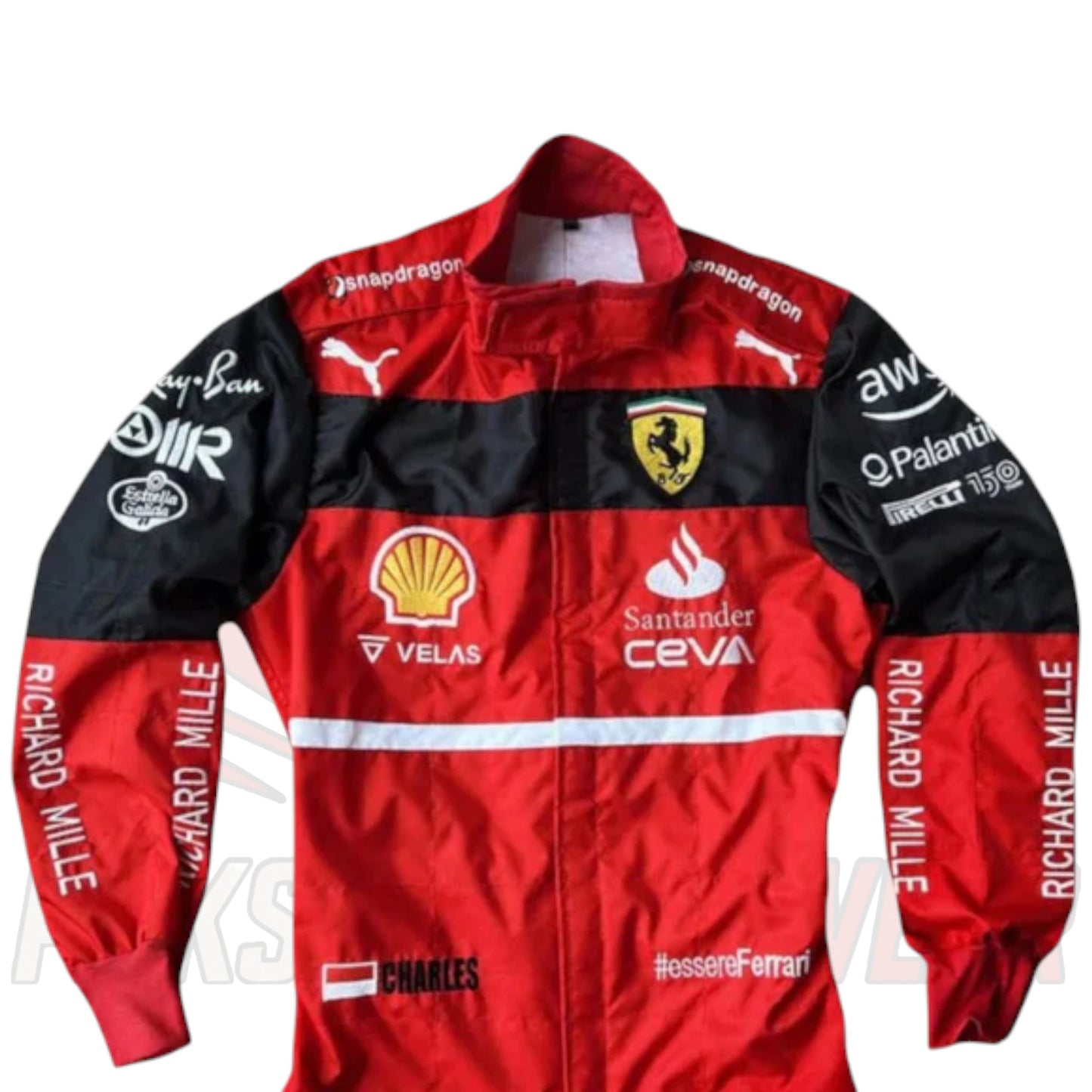 Charles Leclerc 2022 Ferrari F1 Team Replica Race Suit – Paksial Racewear