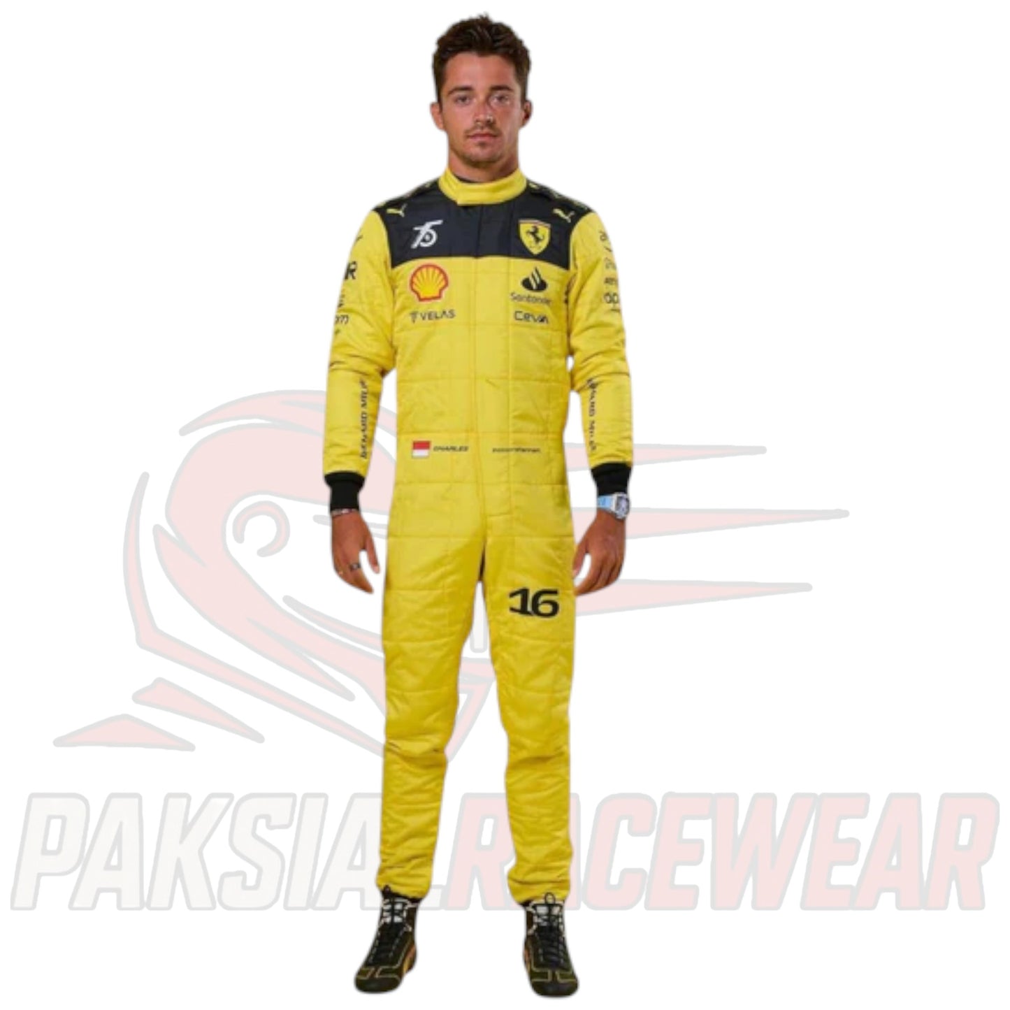 Charles Leclerc 2022 Ferrari 75 Years F1 Team Replica Race Suit – Paksial Racewear