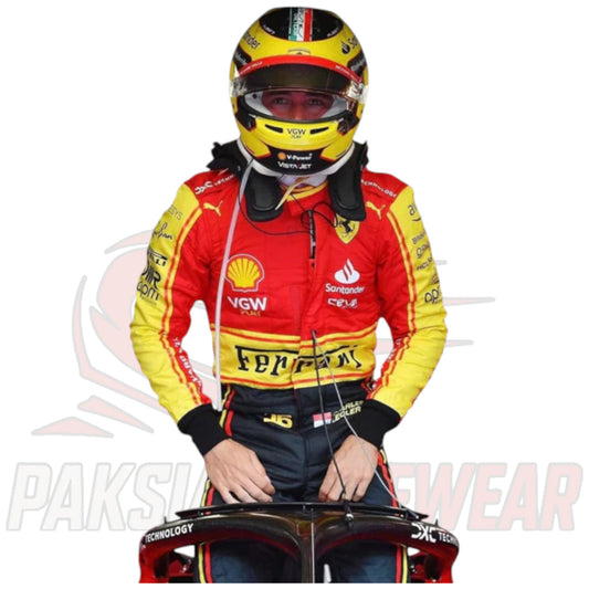 Charles Leclerc 2023 Ferrari F1 Team Monza GP Replica Race Suit – Paksial Racewear