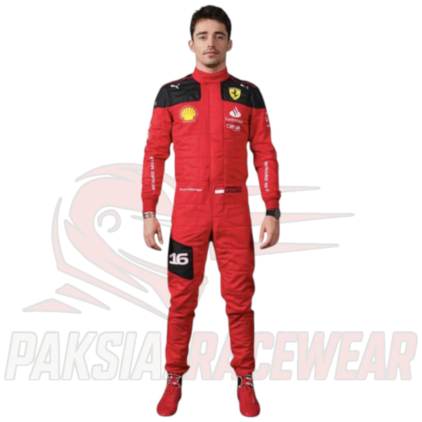 Charles Leclerc 2023 Ferrari F1 Team Replica Race Suit – Paksial Racewear