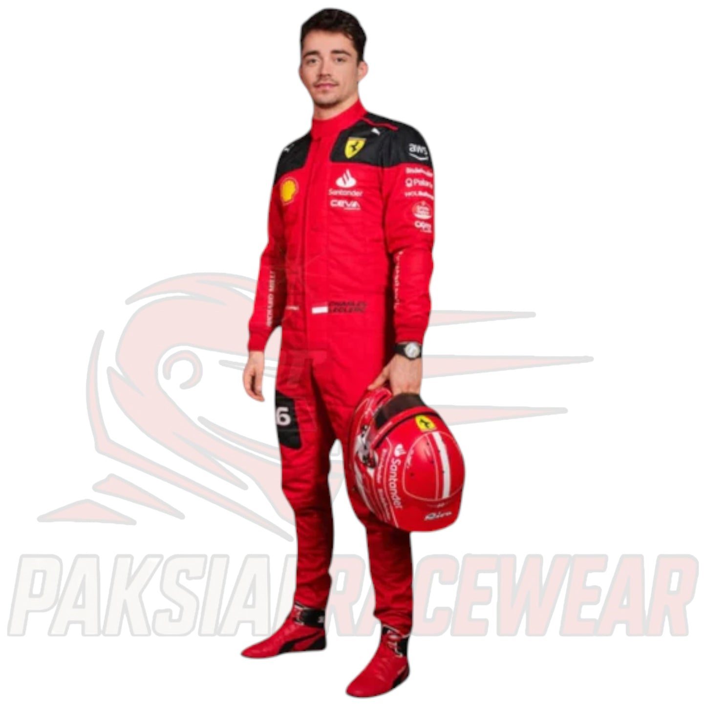 Charles Leclerc 2023 Ferrari F1 Team Replica Race Suit – Paksial Racewear