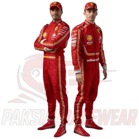 Charles Leclerc 2024 Ferrari HP Monaco GP F1 Replica Race Suit – Paksial Racewear
