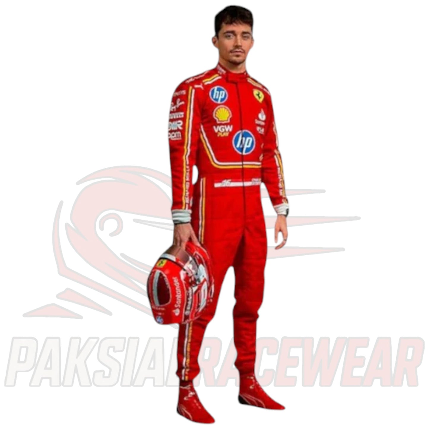 Charles Leclerc 2024 Ferrari HP Monaco GP F1 Replica Race Suit – Paksial Racewear