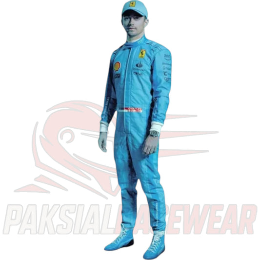 Charles Leclerc 2024 Ferrari F1 Miami GP Replica Race Suit – Paksial Racewear