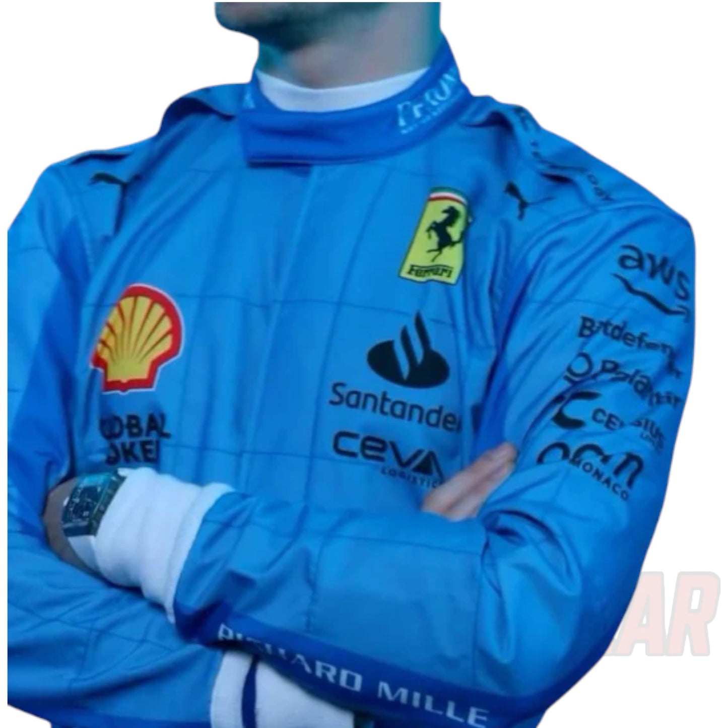 Charles Leclerc 2024 Ferrari F1 Miami GP Replica Race Suit – Paksial Racewear