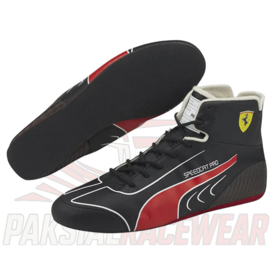 Charles Leclerc Ferrari Speedcat Pro Replica Shoes – Paksial Racewear