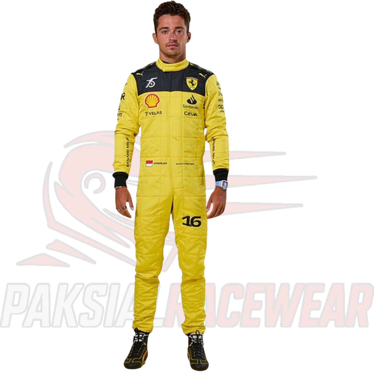 Charles Leclerc 2022 Scuderia Ferrari F1 Replica Racing Suit