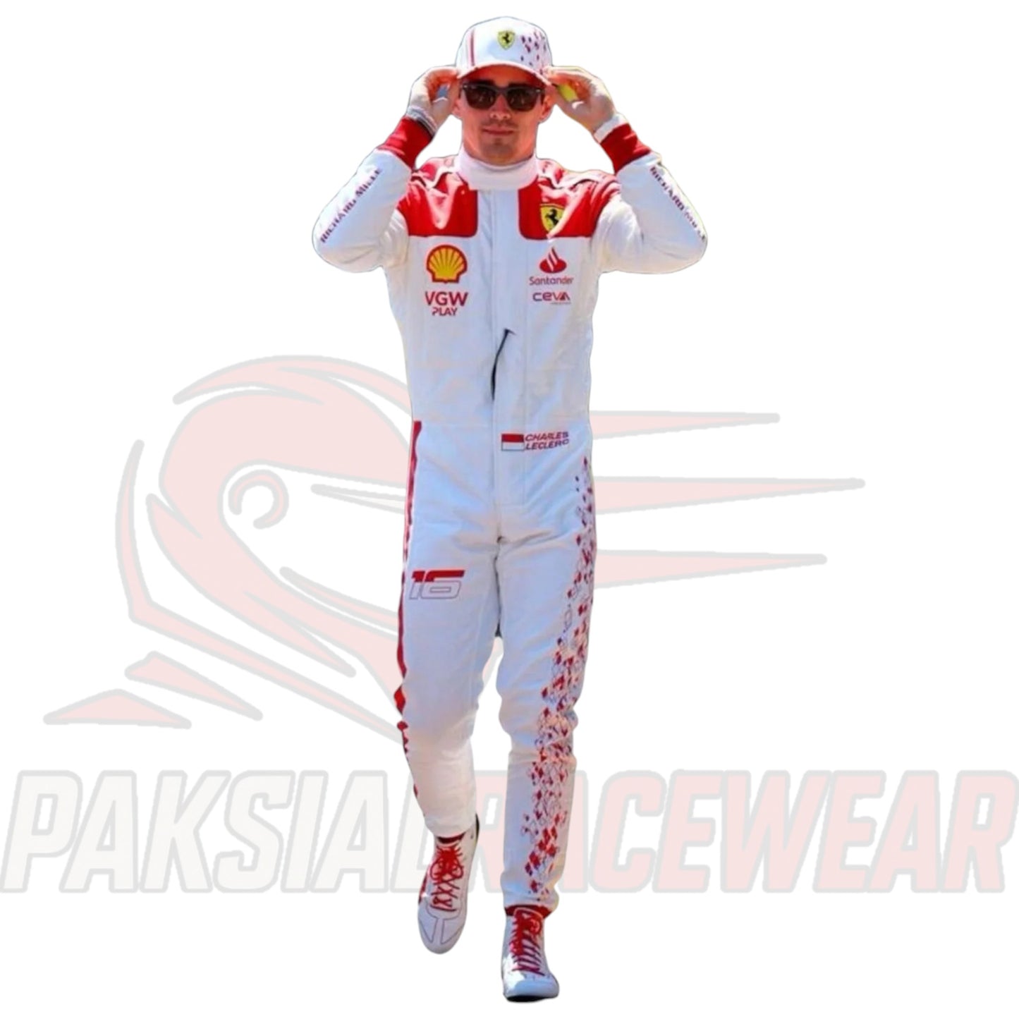 Charles Leclerc Scuderia Ferrari 2023 Monaco GP F1 Race Suit | Paksial Racewear