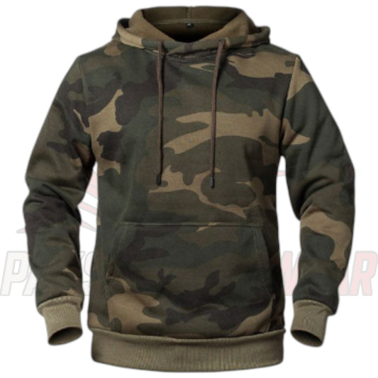 Classic Camouflage Pullover Hoodie-Paksial Racewear