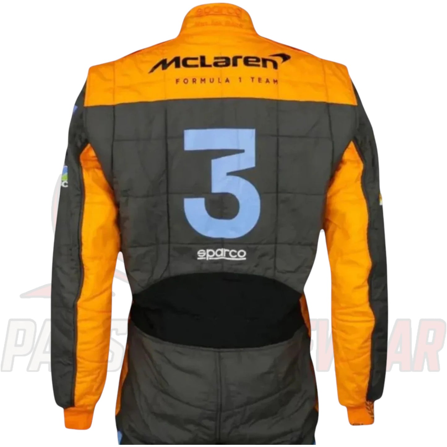 Daniel Ricciardo 2022 McLaren Formula 1 Team Race Suit Replica by Paksial Racewear
