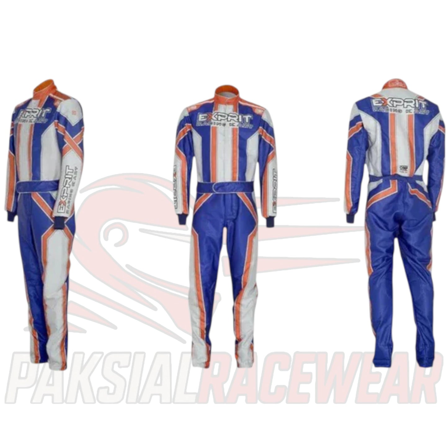 EXPIRIT OMP Sublimation Printed Go Kart Racing Suit – Professional Driver Overall