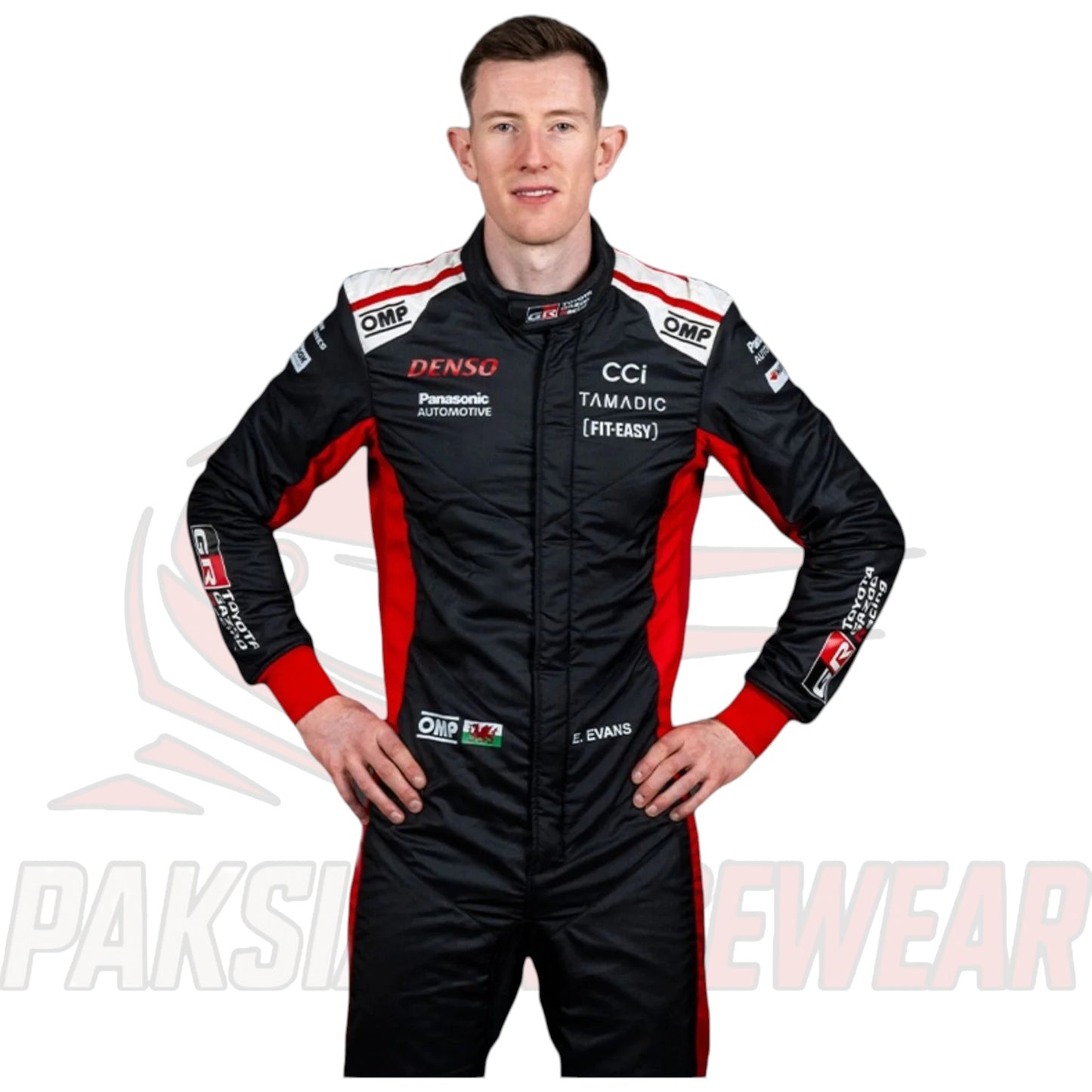 Elfyn Evans 2025 Toyota Gazoo WRC Team Replica Racing Suit