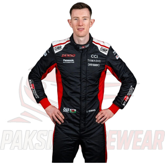 Elfyn Evans 2025 Toyota Gazoo WRC Team Replica Racing Suit