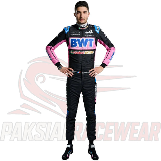 Esteban Ocon 2024 BWT Alpine F1 Team Replica Racing Suit