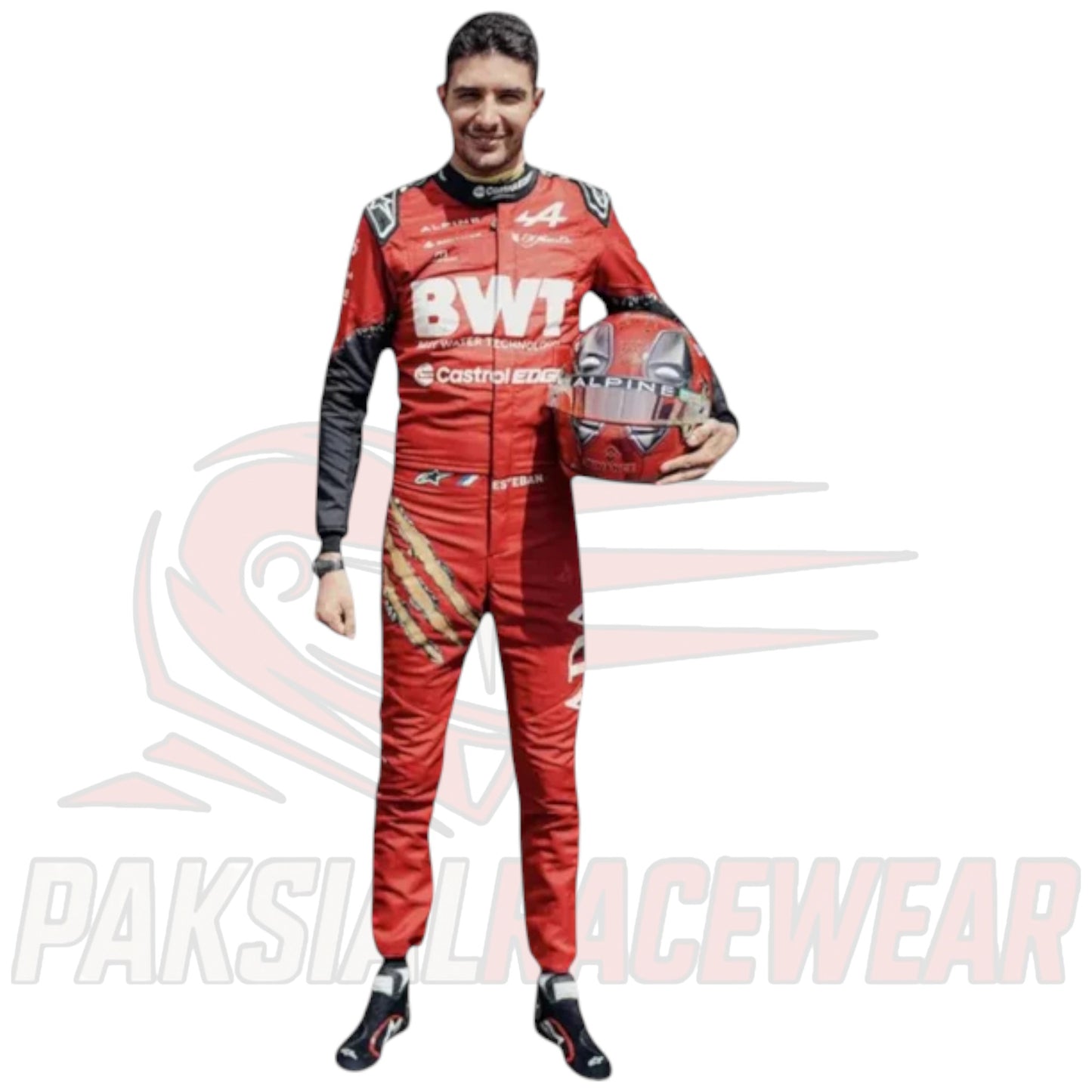 Esteban Ocon 2024 BWT Alpine F1 Team Racing Suit – New Season Replica