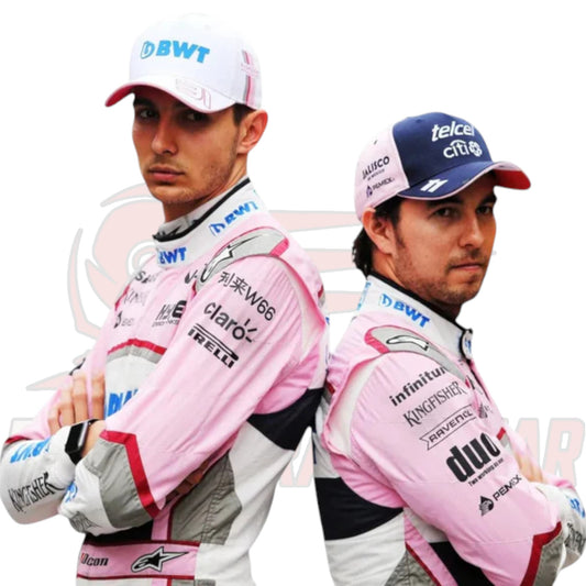 Esteban Ocon NEW Sahara Force India F1 Team Race Suit – Replica Edition