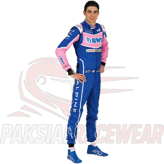 Esteban Ocon 2022 BWT Alpine F1 Team Replica Racing Suit