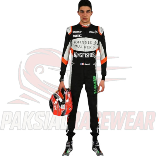 Esteban Ocon Sahara Force India F1 Team Race Suit – Replica Edition