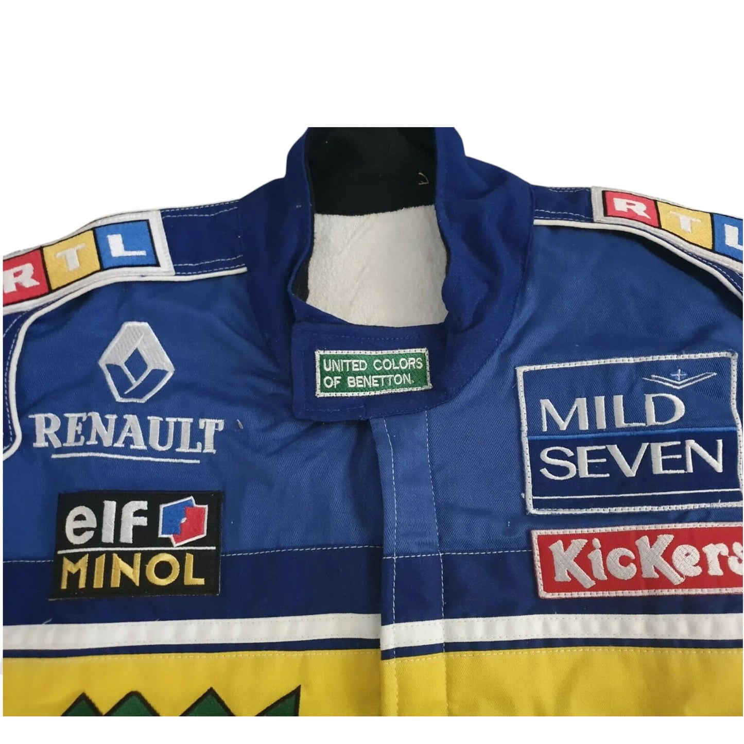 Michael Schumacher Benetton F1 Embroidered Replica Go Kart Race Suit