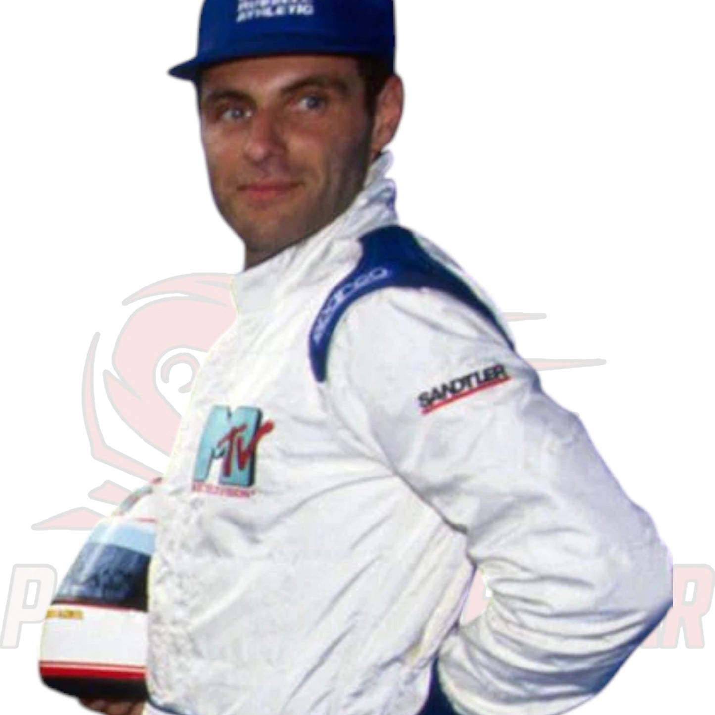F1 Roland Ratzenberger Replica Embroidered Go Kart Racing Suit
