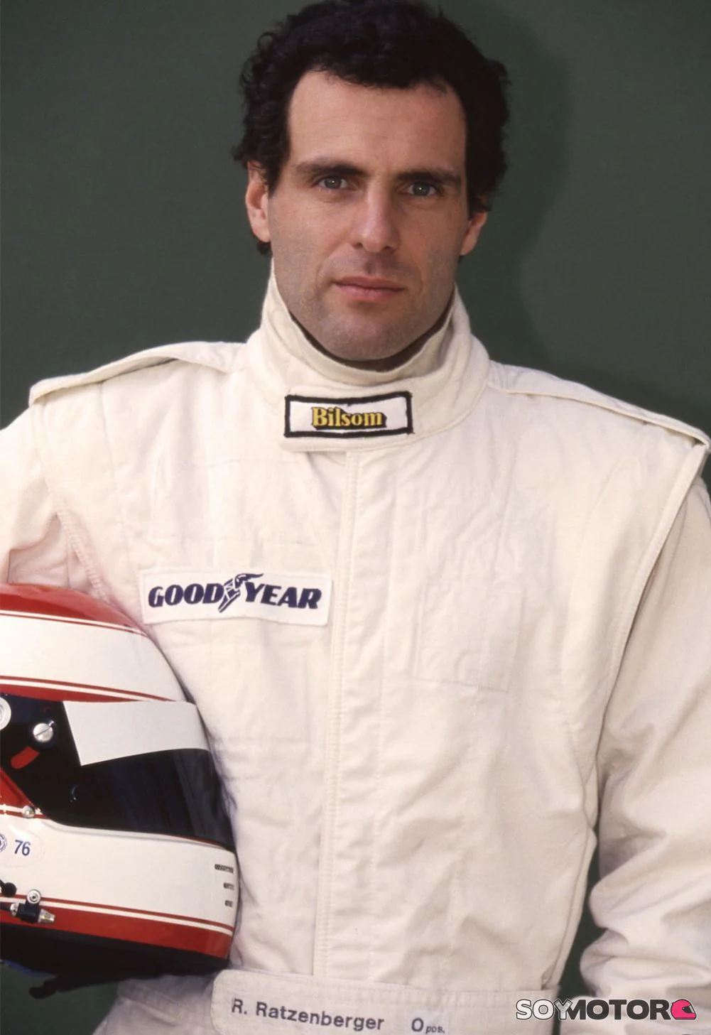F1 Roland Ratzenberger Replica Embroidered Patched Go Kart Racing Suit