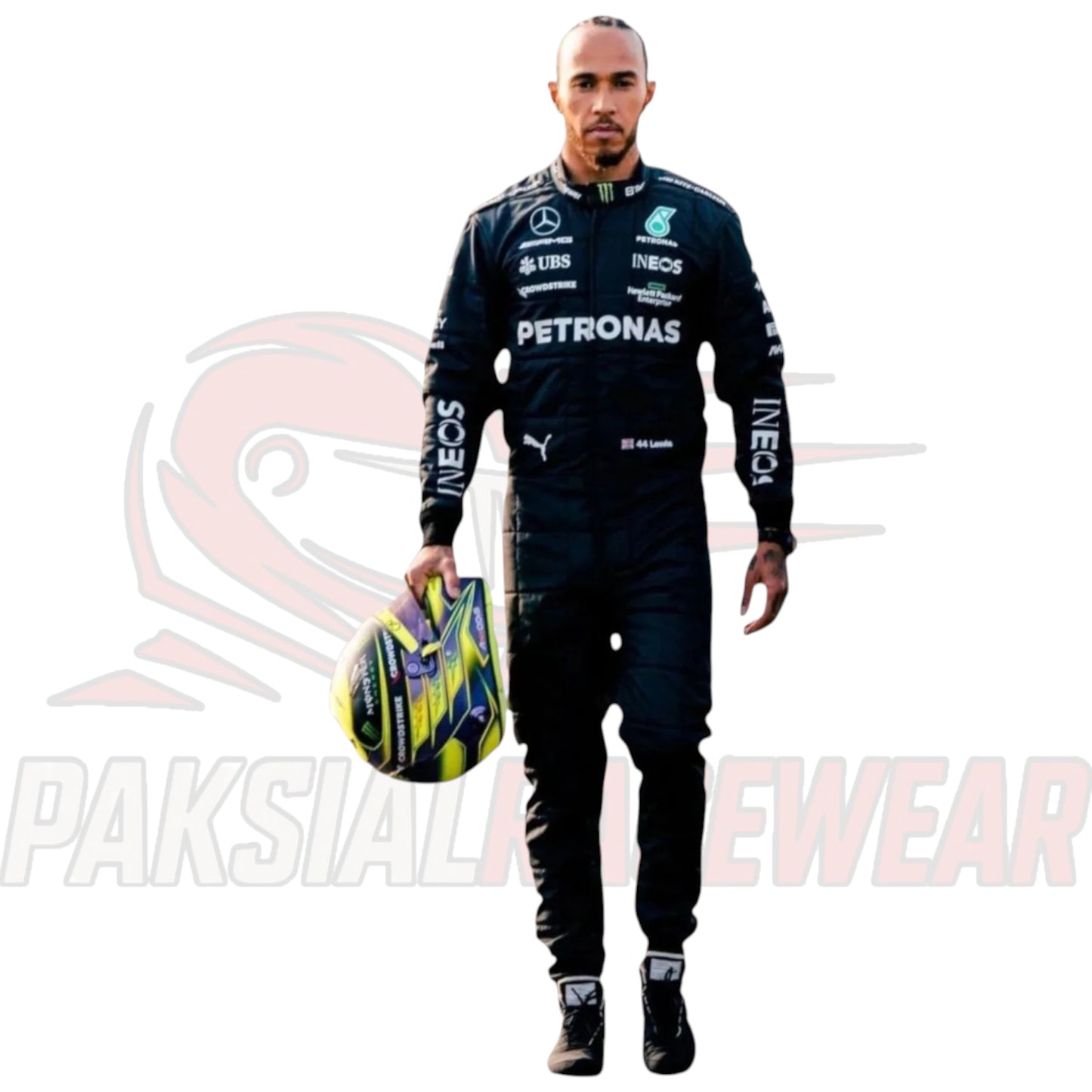 F1 Lewis Hamilton 2023 Printed Racing Suit – All Sizes Available – Authentic Replica