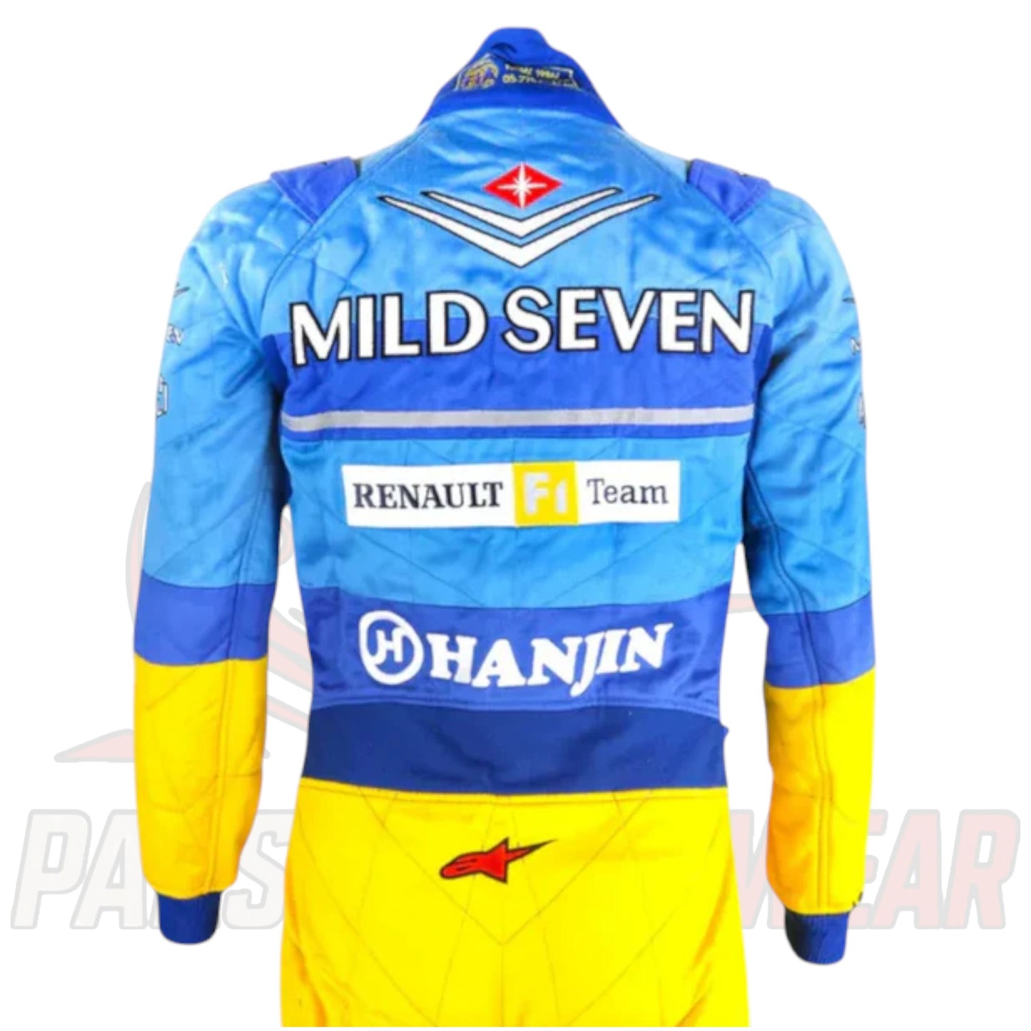 Fernando Alonso 2002 Renault F1 Embroidered Race Suit – Paksial Racewear