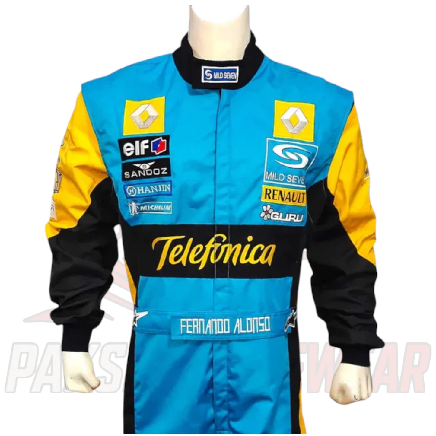 Fernando Alonso 2006 Renault F1 Race Suit Replica – Paksial Racewear