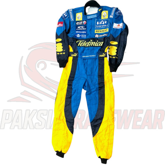 Fernando Alonso 2006 Renault F1 Racing Suit Replica – Embroidered Edition
