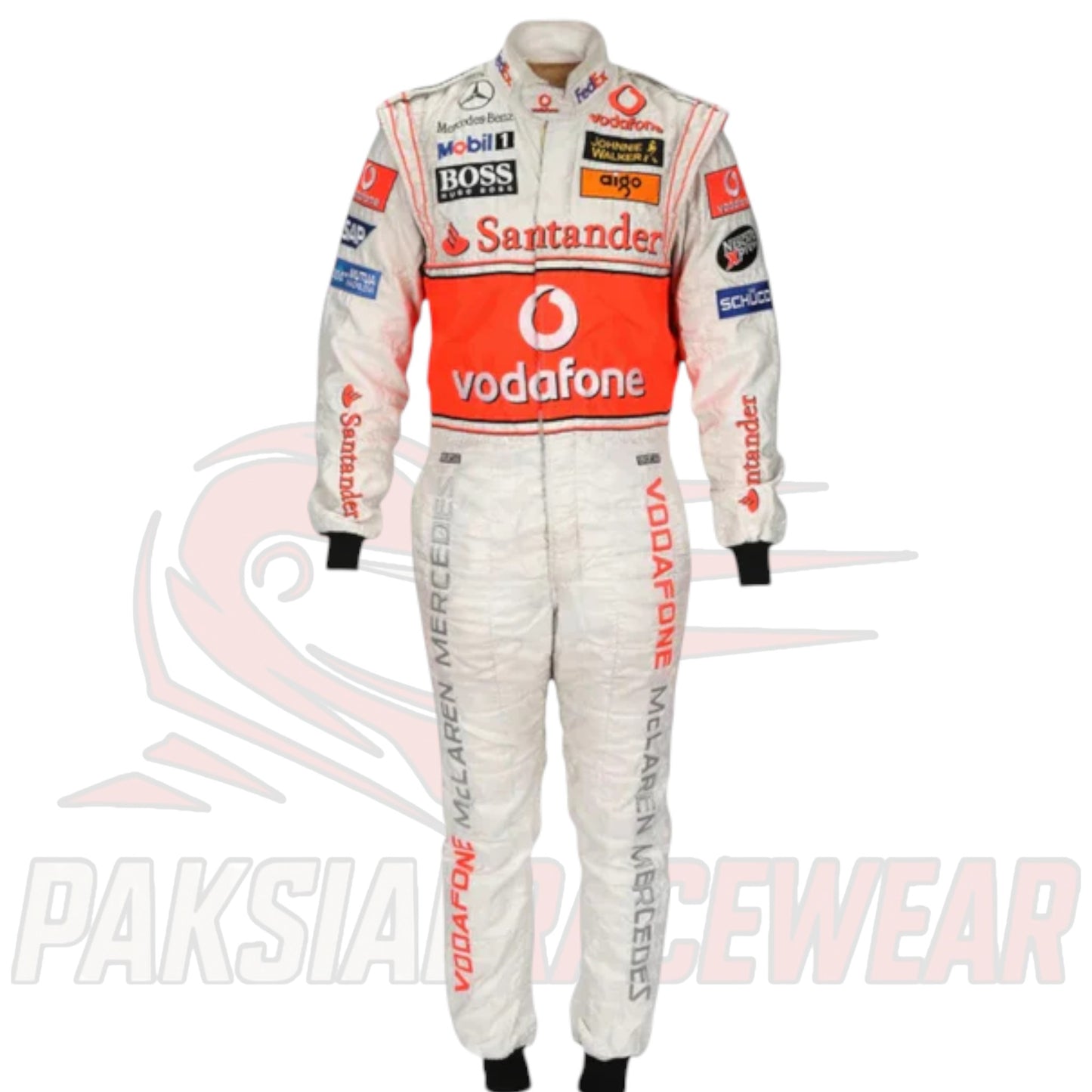 Fernando Alonso 2007 McLaren F1 Embroidered Race Suit – Paksial Racewear