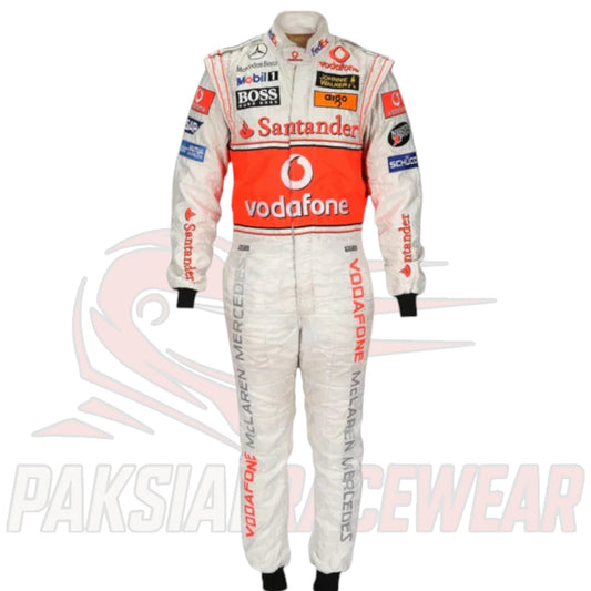 Fernando Alonso 2007 McLaren F1 Embroidered Race Suit – Paksial Racewear