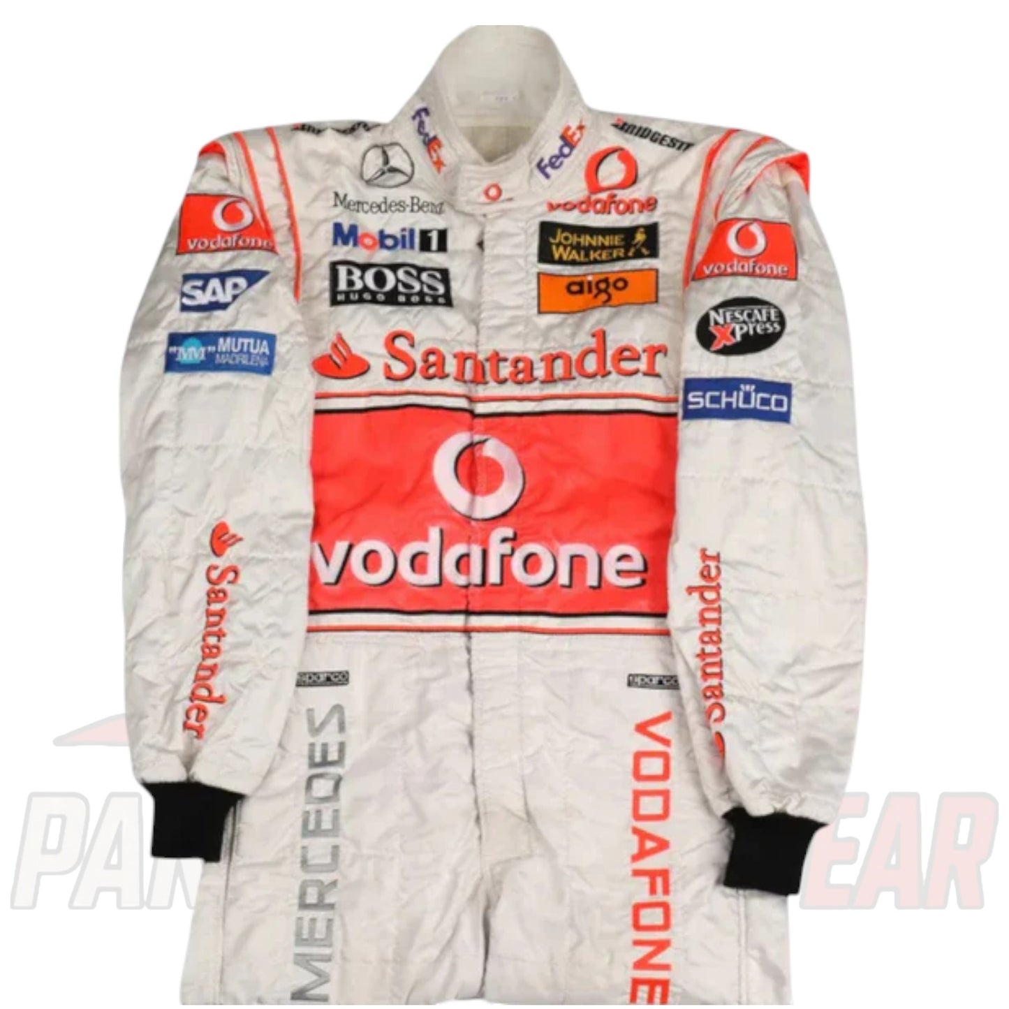 Fernando Alonso 2007 McLaren F1 Embroidered Race Suit – Paksial Racewear