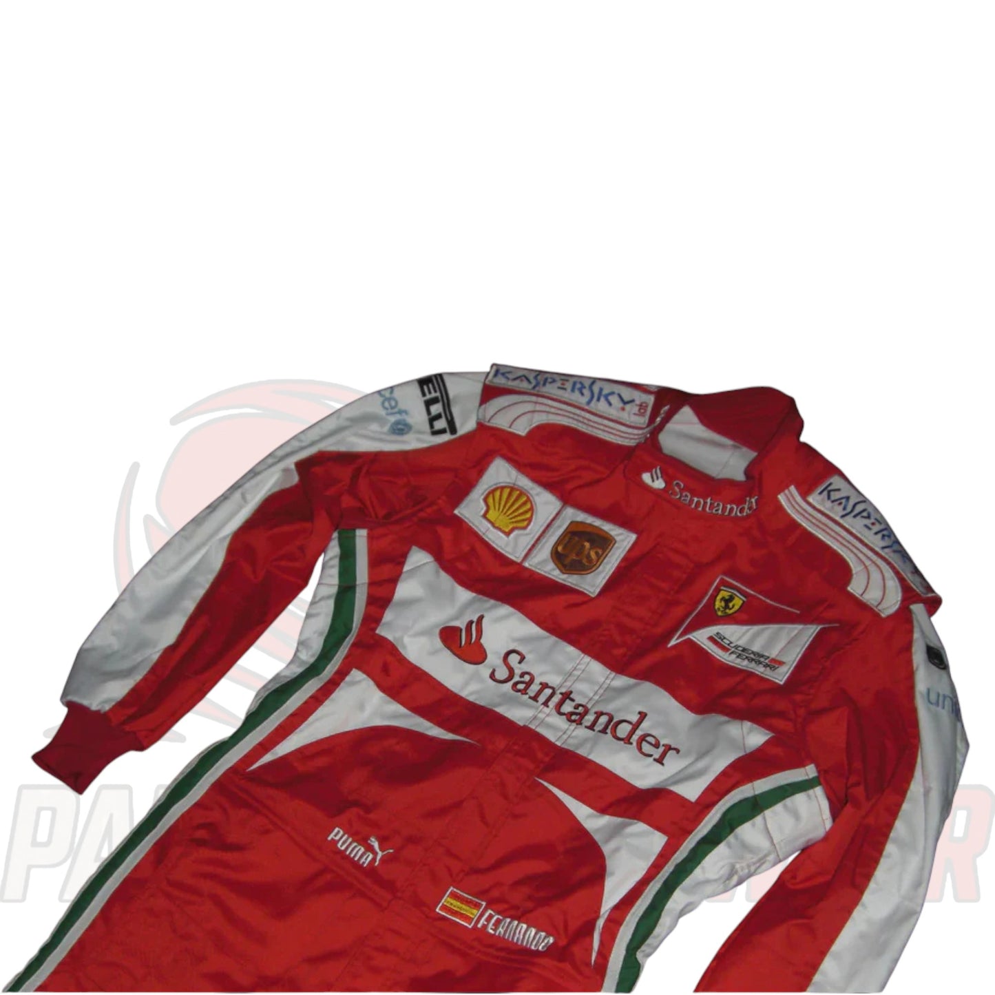 Fernando Alonso 2013 Ferrari F1 Replica Embroidered Racing Suit