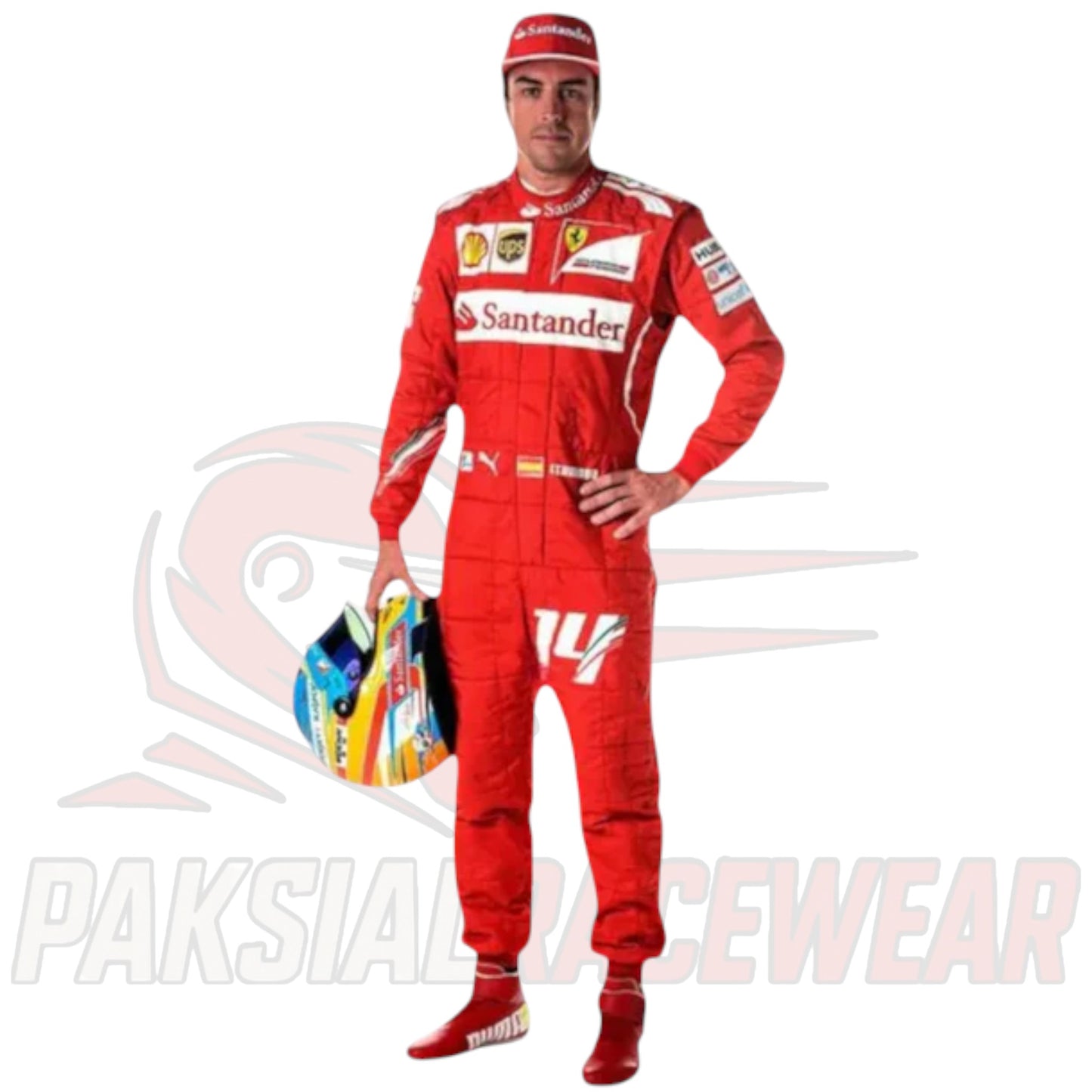 Fernando Alonso 2014 Ferrari F1 Replica Race Suit – Paksial Racewear