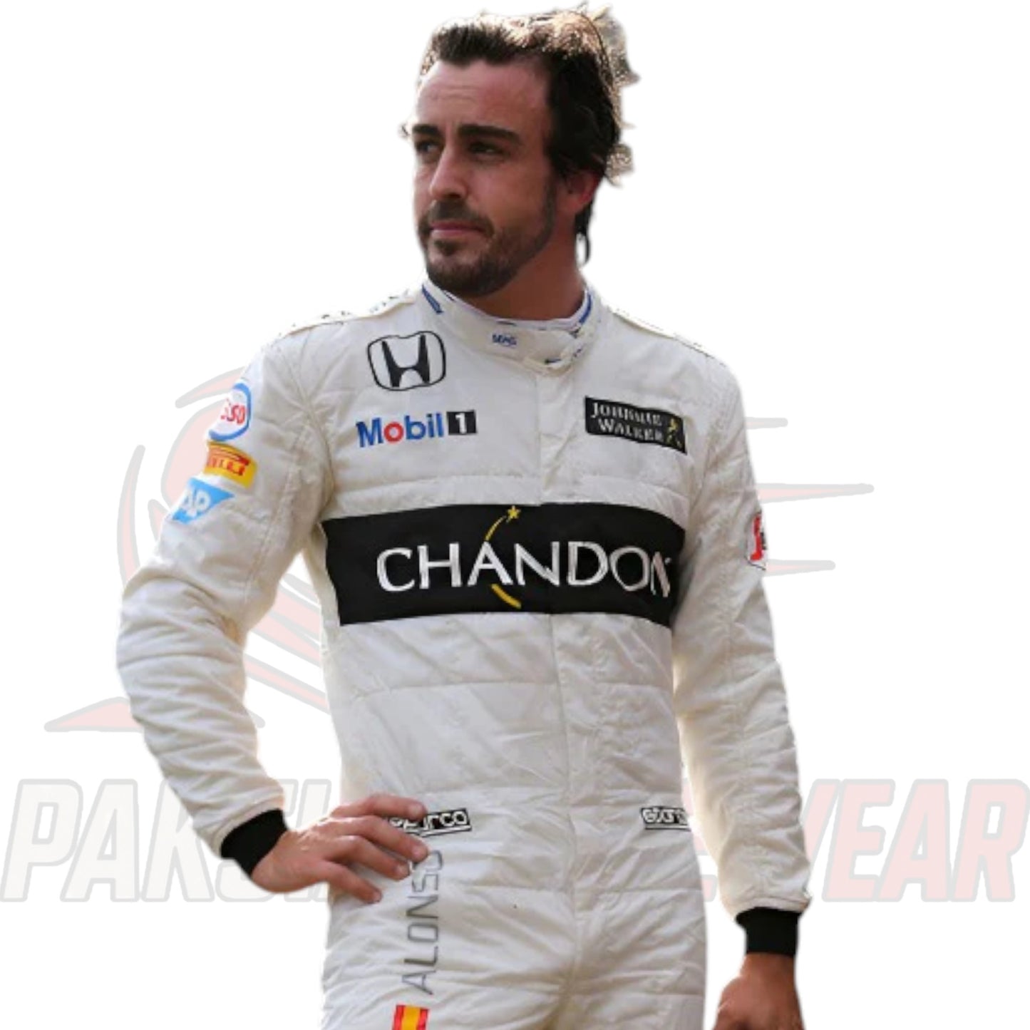 Fernando Alonso 2016 Formula 1 Replica Racing Suit