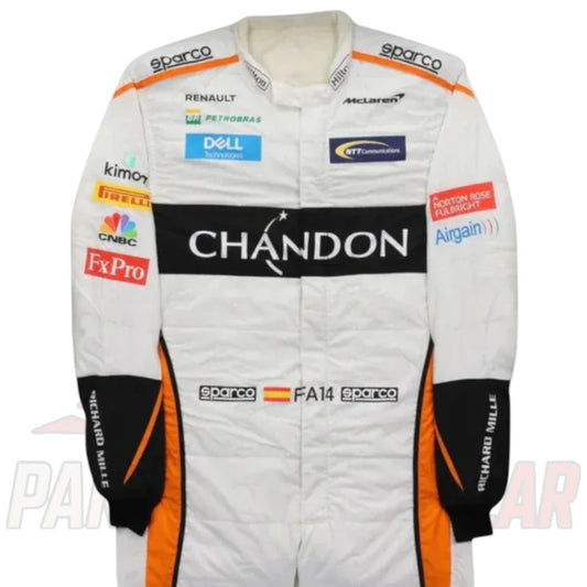 Fernando Alonso 2018 McLaren F1 Replica Race Suit – Paksial Racewear